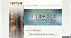 Desktop Screenshot of myredwoodinvestments.com